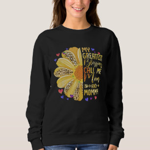 Sudadera Mis Mejores Bendiciones Me Llaman Mamá Y Mami Boni