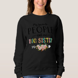 Sudadera Mis personas favoritas me llaman flor de mujeres h