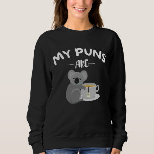 Sudadera Mis Puntuaciones Son Chistes De Animales Koala Tea
