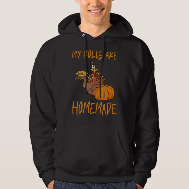 Sudadera Mis Rollos Son Caseros (Anverso)