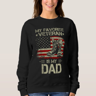 Sudadera Mis Veteranos Favoritos Son Las Botas De Combate D