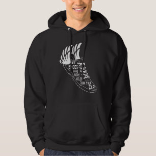Sudadera Mis Zapatos Tienen Más Millas Que Tu Coche Corrien