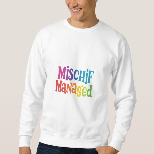 Sudadera Mischief Managed (Anverso)