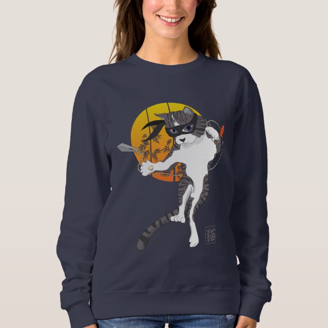Sudadera Misión de luna llena: Cat Ninja (Anverso)