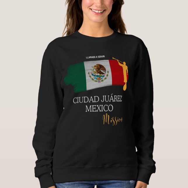 Sudadera Misión Mormon LDS de Ciudad Juárez México (Anverso)