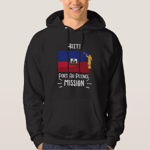 Sudadera Misionero de la Misión Mormona LDS de Haití Puerto