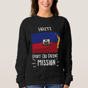 Sudadera Misionero de la Misión Mormona LDS de Haití Puerto