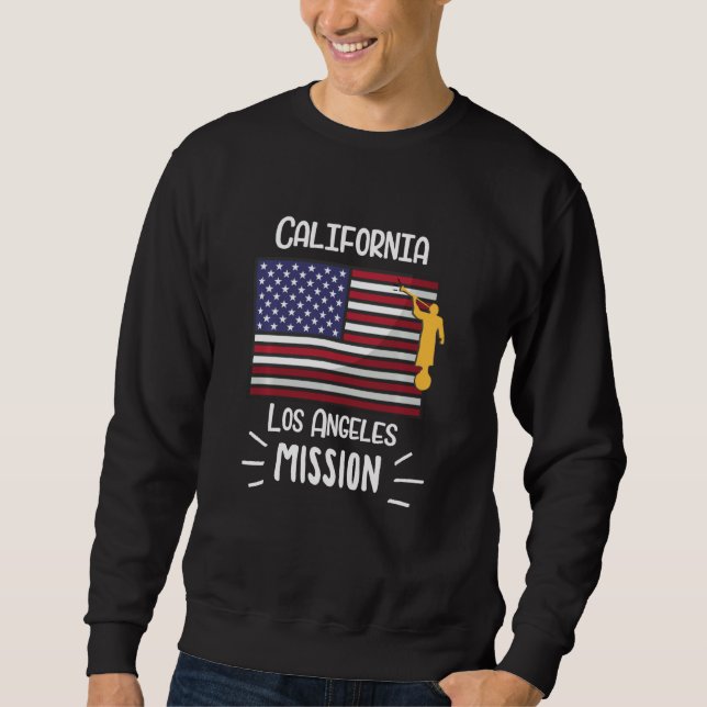 Sudadera Misiones de la Misión Mormon Lds de California en  (Anverso)