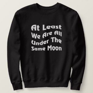 Sudadera Misma ropa de texto única de unidad de la luna par