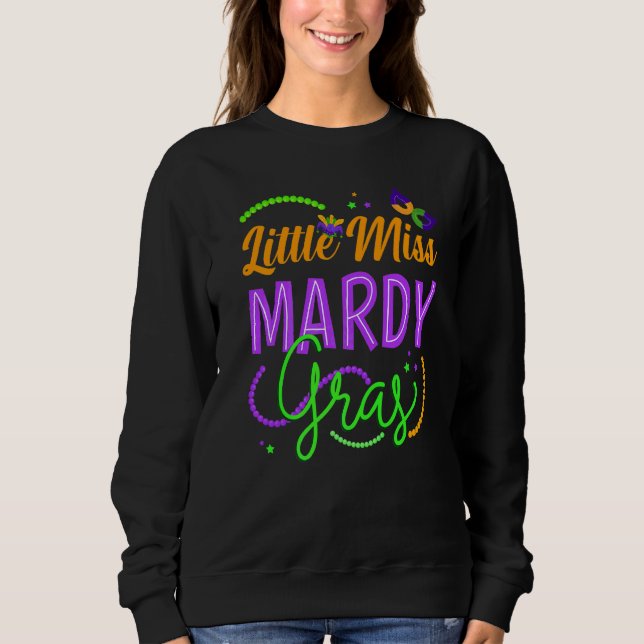 Sudadera Miss Mardi Gras Graciosa (Anverso)