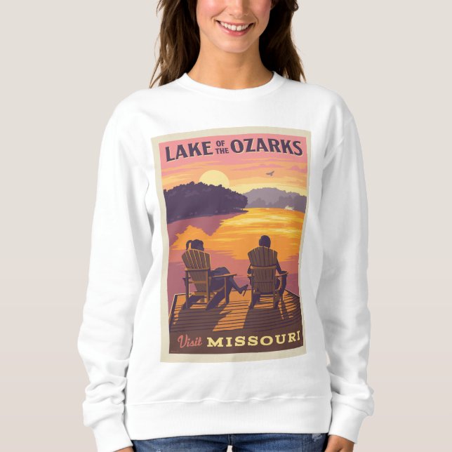 Sudadera Missouri | Lago de los Ozarks (Anverso)
