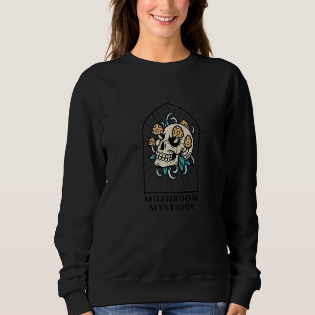 Sudadera Misterio de Hongo Ropa de Hongo Colección de Hongo (Anverso)