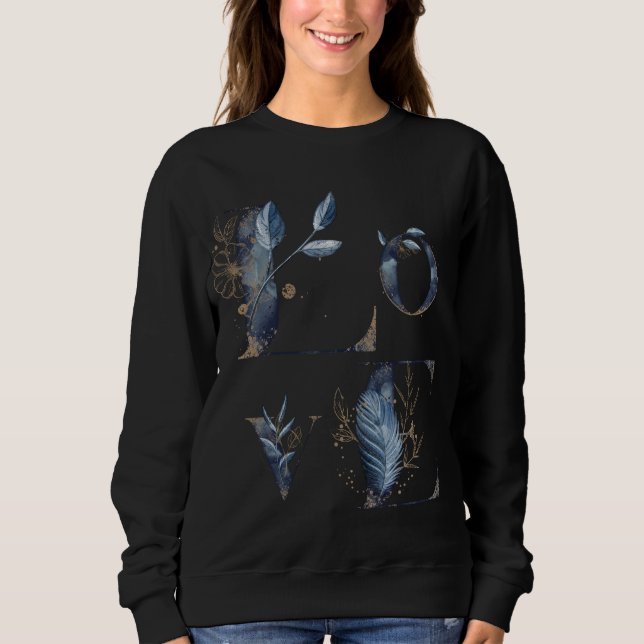 Sudadera Místico Moon & Feather Graphic Sweatshirt (Anverso)