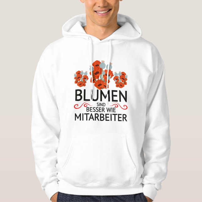 Sudadera Mitarbeiter Frust Zitat funny (Anverso)
