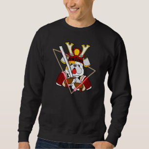 Sudadera Mito de perro Bushido Ronin Samurai japonés