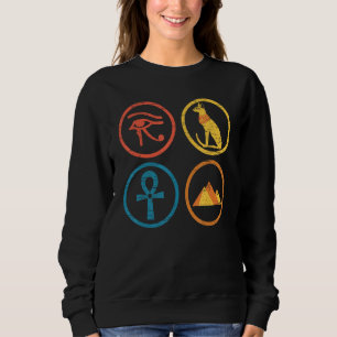 Sudadera Mitología Egipcia Pirámide Egipto Antiguo Egipto