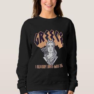 Sudadera Mitología Griega Antigua Búfer de Historia y Friki