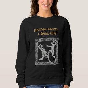 Sudadera Mitología Griega Antigua Búfer de Historia y Friki