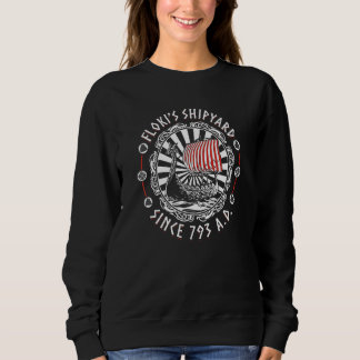 Sudadera Mitología Nórdica Floki Constructor de Barcos Asti