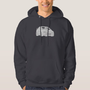 Sudadera Mitsubishi Evo - X - diseño blanco eléctrico