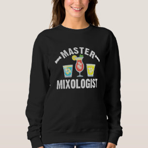 Sudadera Mixólogo de la Maestría de Cotizaciones Barman, qu