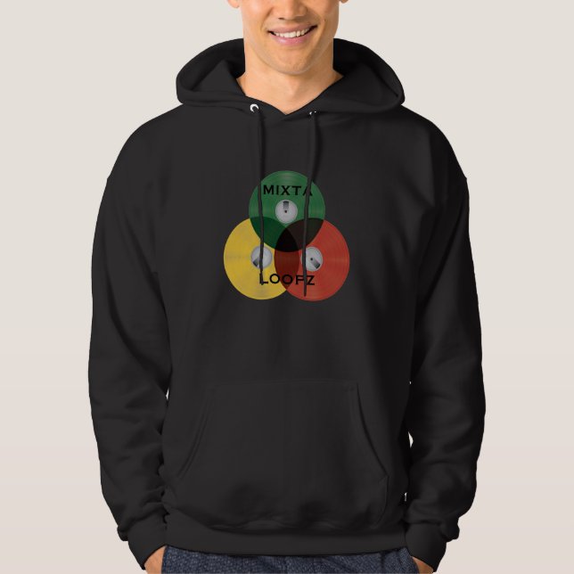 Sudadera Mixta Loopz Reggae Hoodie (Anverso)