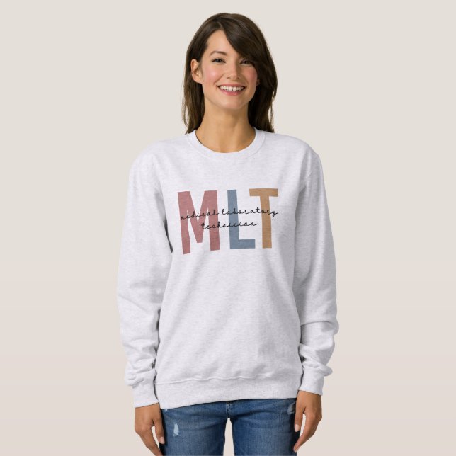 Sudadera MLT Laboratorio Médico Técnico Laboratorio Médico  (Anverso completo)