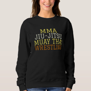 Sudadera Mma Jiu Jitsu Muay Lucha Tailandesa
