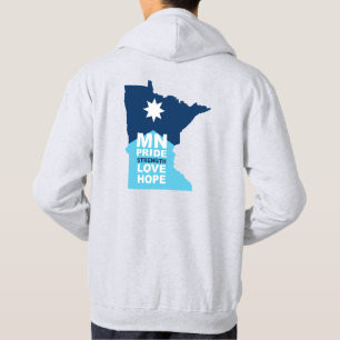 Sudadera MN Loon Rising - Orgullo, Fuerza, Amor y Esperanza