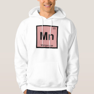 Sudadera Mn - Química del Manganeso Símbolo de la Tabla Per
