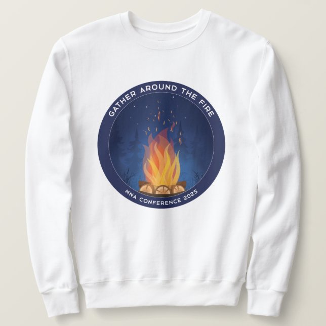 Sudadera MNA Conference 2025 Sweatshirt Men's sizing (Anverso del diseño)