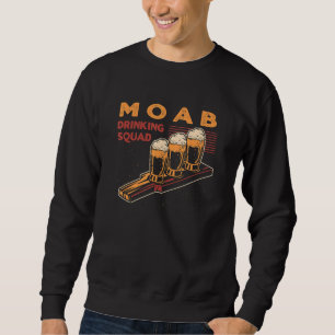 Sudadera Moab Drinking Squad Utah Beer Ut Booze Alcoholic