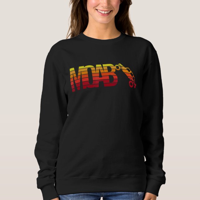 Sudadera Moab Utah 4wd Off Road Adventure Rock Crawling Ret (Anverso)