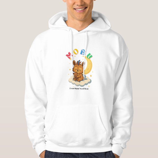 Sudadera MoBu - Incluso las estrellas necesitan descanso (Anverso)