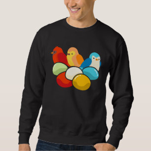 Sudadera Mochi en 9 pájaros Flavor Bird Parakeet Bird