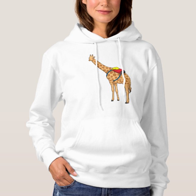 Sudadera Mochila Giraffe (Anverso)