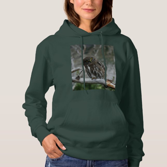 Sudadera Mochuelo Pygmé del Norte (Anverso)