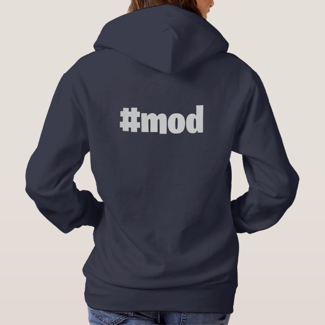 Sudadera Mod Women's pullover hoodie SparhawkGames (Reverso)