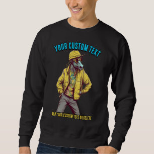 Sudadera Moda Animal Caballo Genial