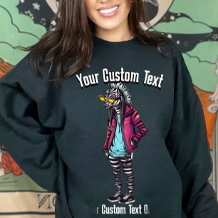 Sudadera Moda Animal de Cebra Divertida y con Estilo