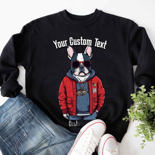 Sudadera Moda animal del Bulldog francés Guay (Subido por el creador)