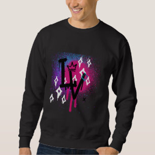 Sudadera Moda de amor, diseño de amor, gráfico de pintura e