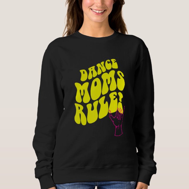 Sudadera Moda de baile de mamá Guay Retro (Anverso)