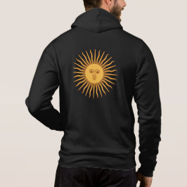 Sudadera Moda de la bandera argentina, Sol de Mayo y Argent