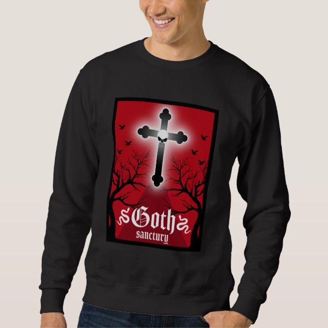 Sudadera Moda del Punk de gótico Post (Anverso)