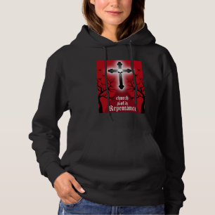 Sudadera Moda del Punk gótico Post