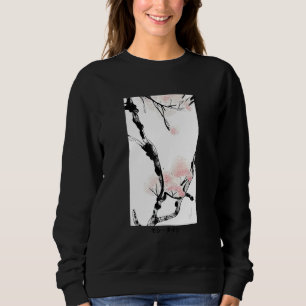 Sudadera Moda estética floral japonesa de ropa urbana