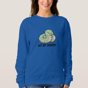 Sudadera Moda Femenina de Serpiente Regordeta Kawaii