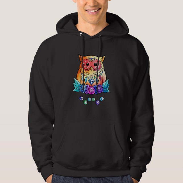 Sudadera Moda Owl Boho (Anverso)