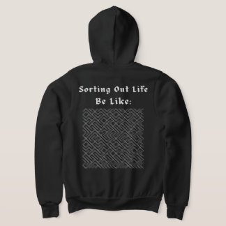 Sudadera Moda urbana callejera gótica para ordenar la vida